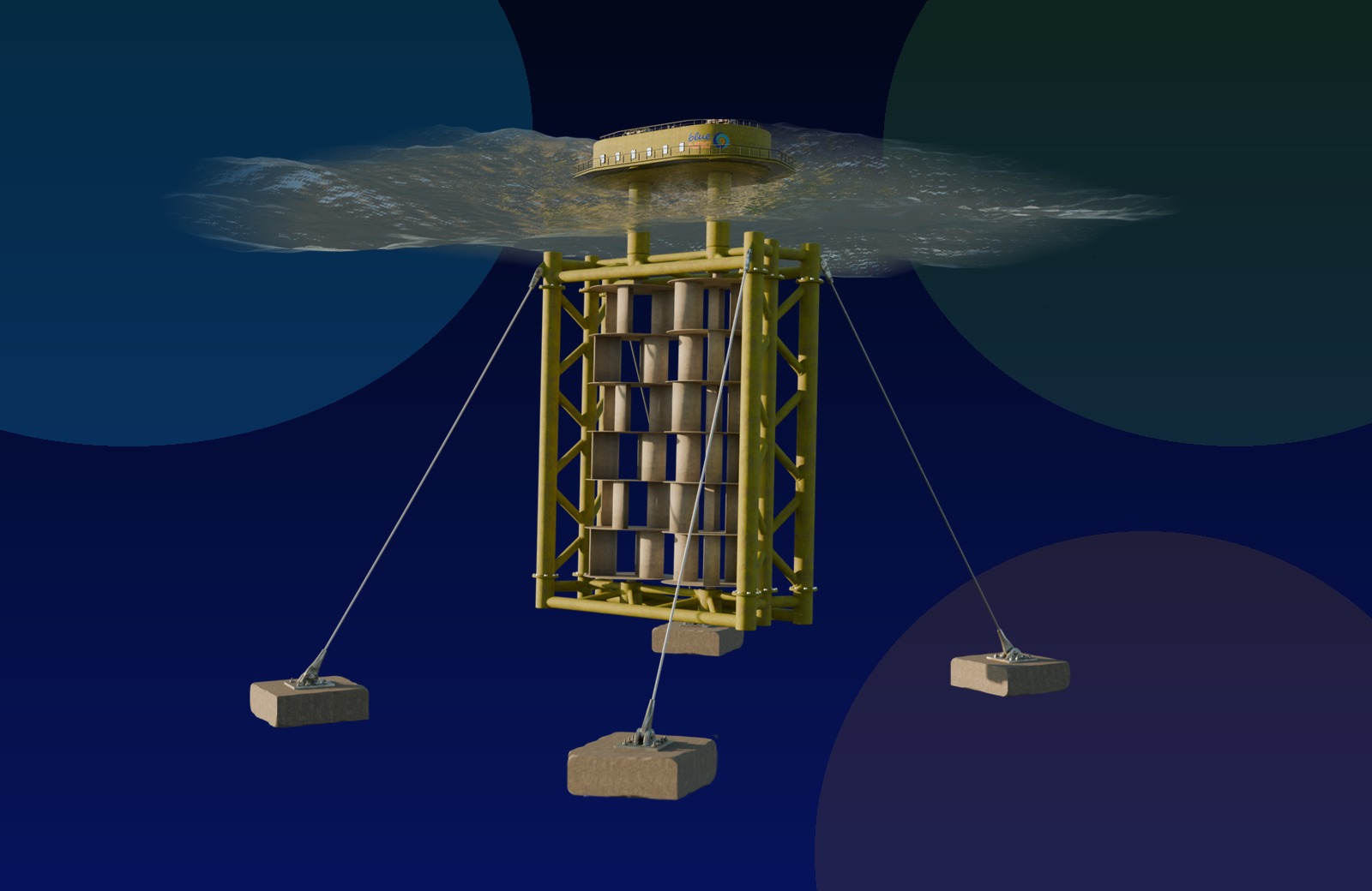 BlueNRG floating tidal turbine design